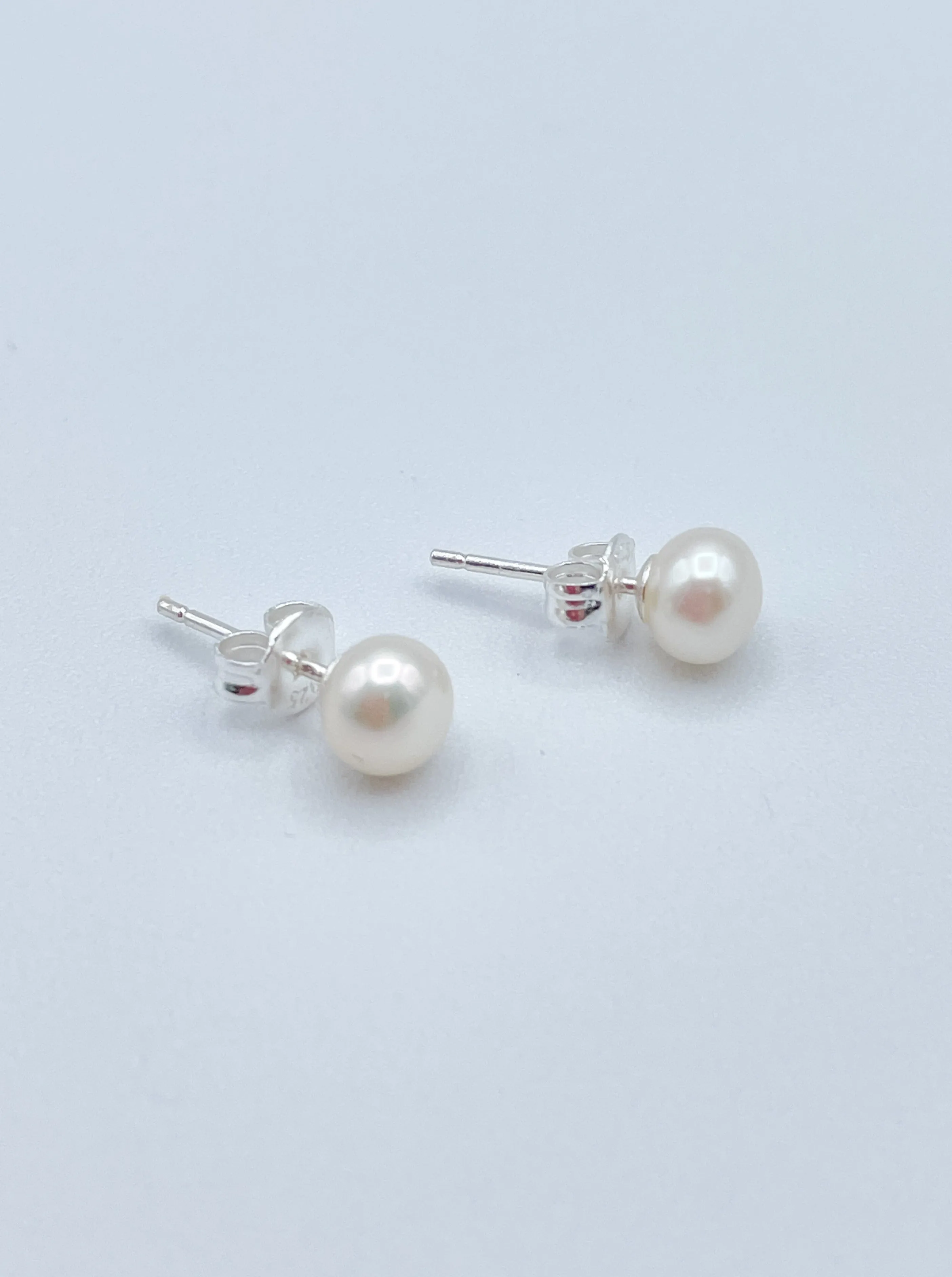 6mm Pearl Studs