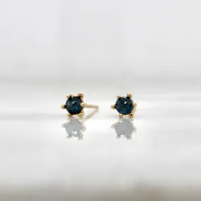 Blue Diamond Studs