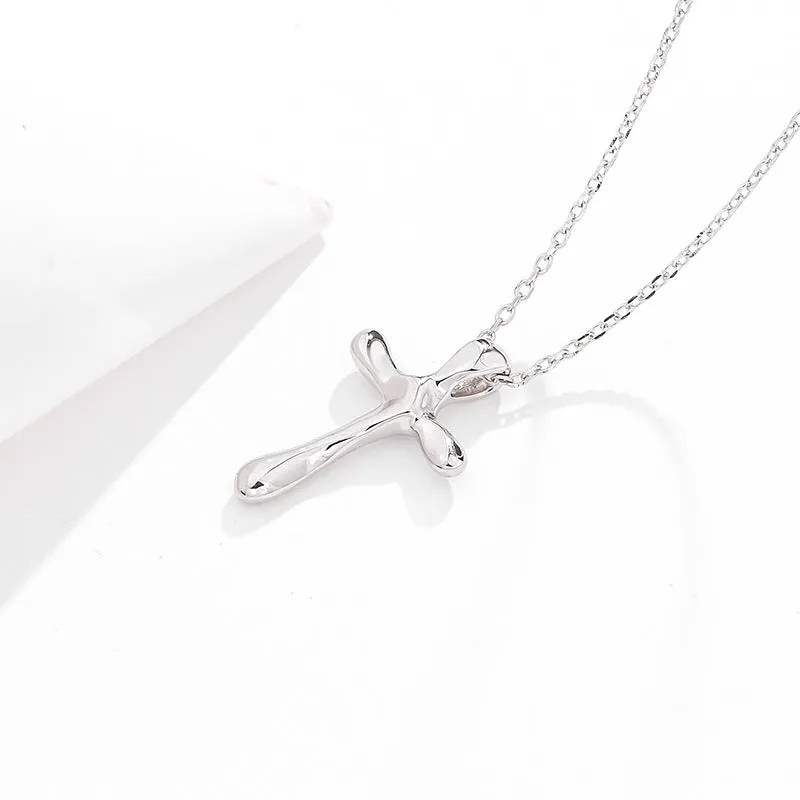 Cross Necklace Gold Vermeil