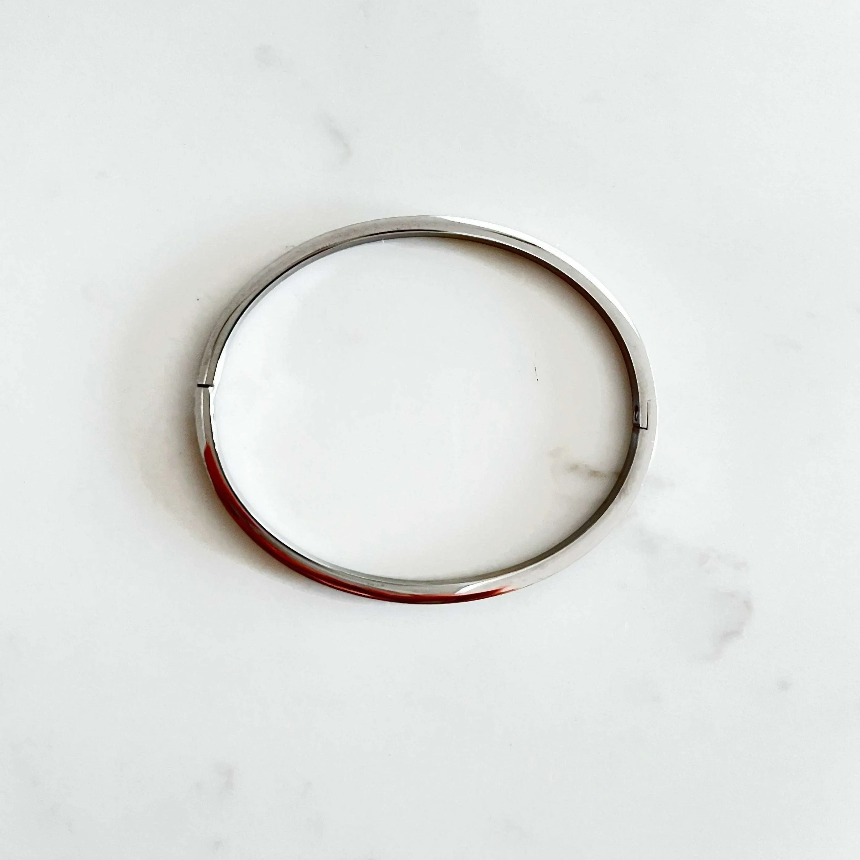 Dylan Steel Oval Bracelets