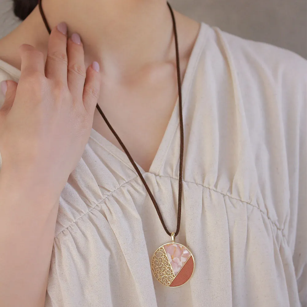 Enchanting Circle Cord Necklace
