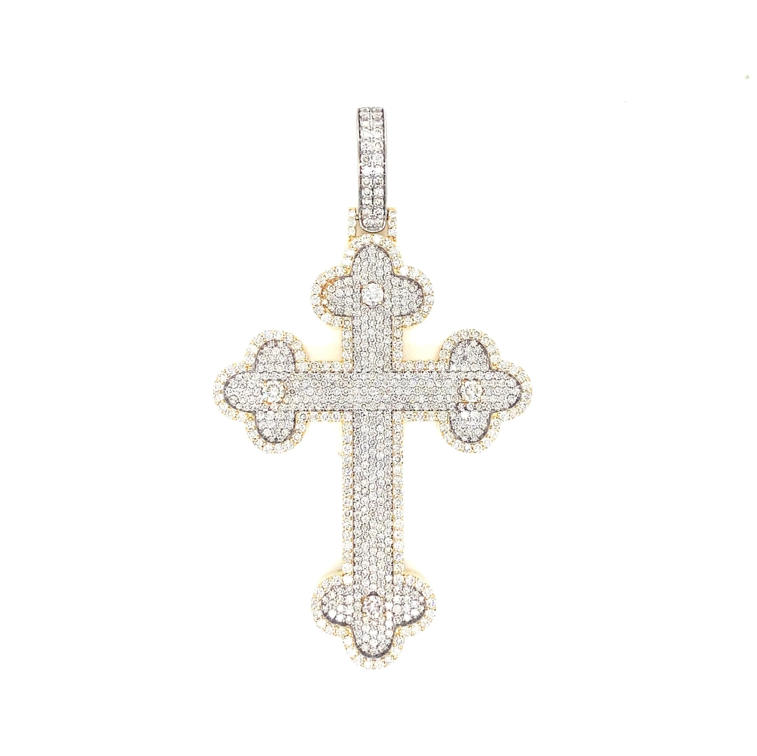 Large Gothic Diamond Cross