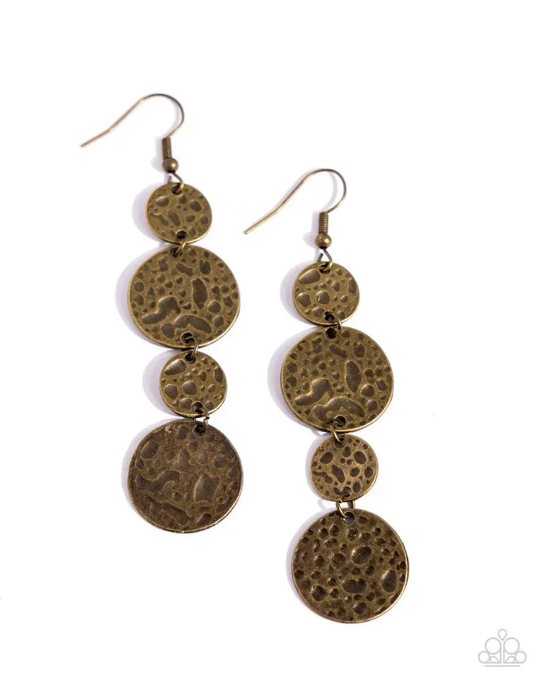Paparazzi Earring ~ Texture Tutorial - Brass