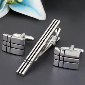Peluche Mr.Dapper Look Sharp Cufflinks and Tie Pin Set
