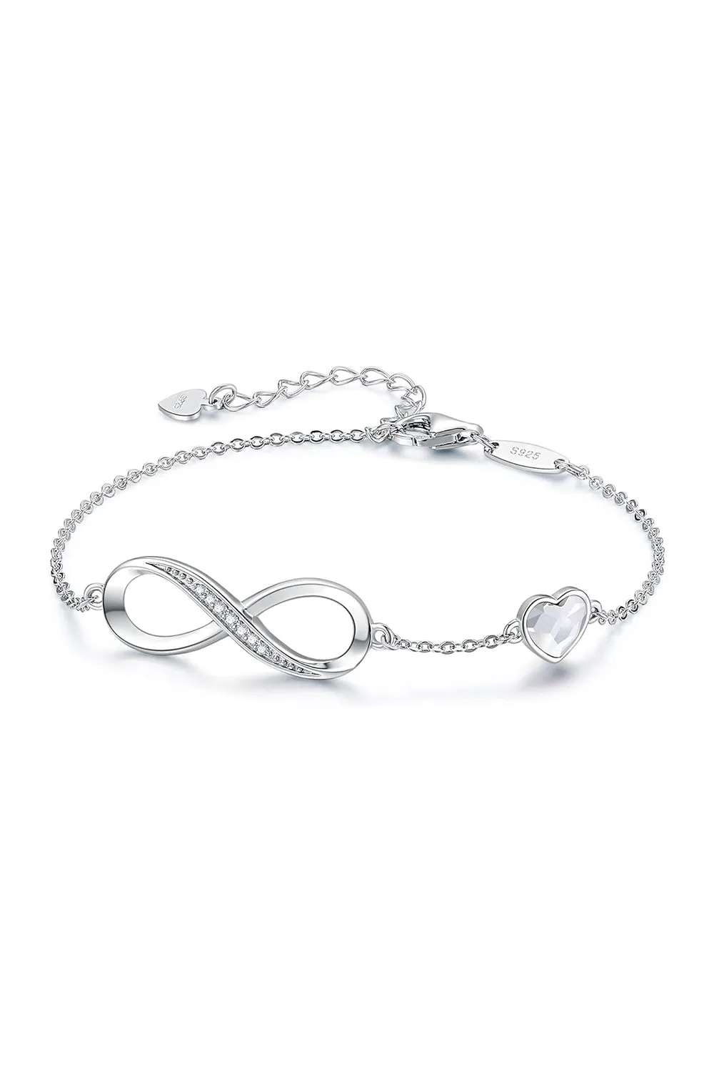 Red Chain Bracelets with Birthstone