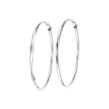 Round Hoop Earring 60mm