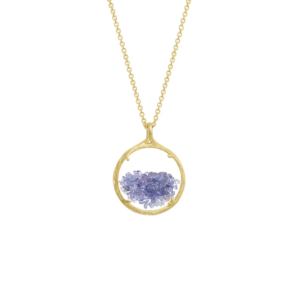 Small Winter Shaker Necklace