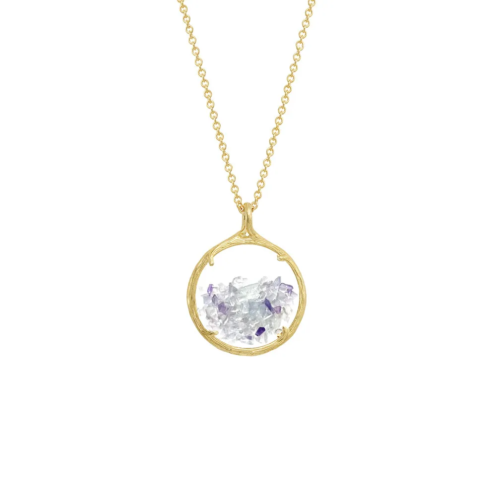 Small Winter Shaker Necklace