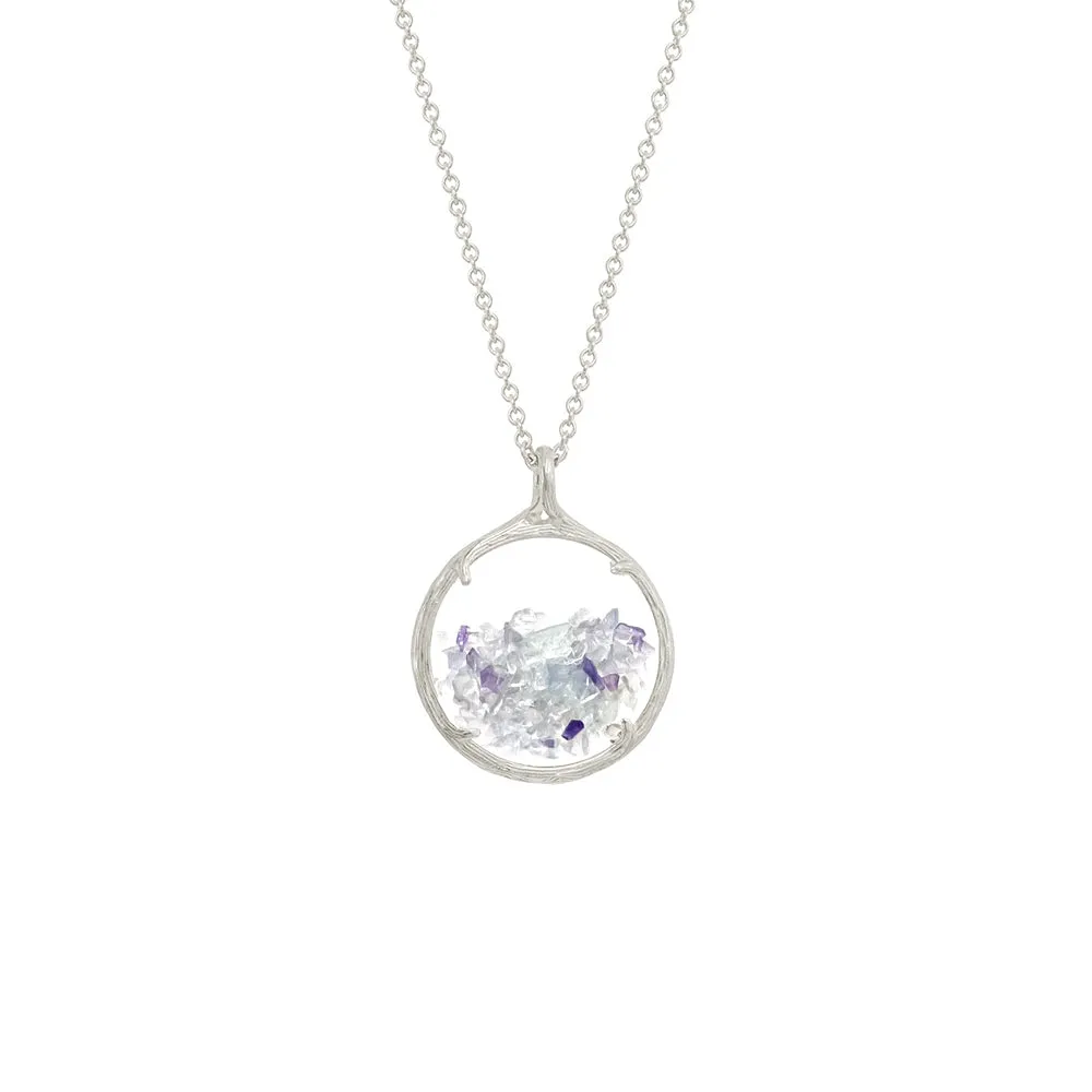 Small Winter Shaker Necklace