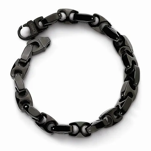 Tungsten Black Ip-Plated Bracelet