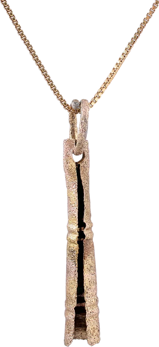 VIKING TUBULAR BEAD/PENDANT NECKLACE C.866-1067 AD